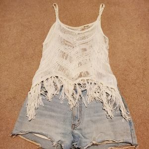Fringe Beach Bikini Top